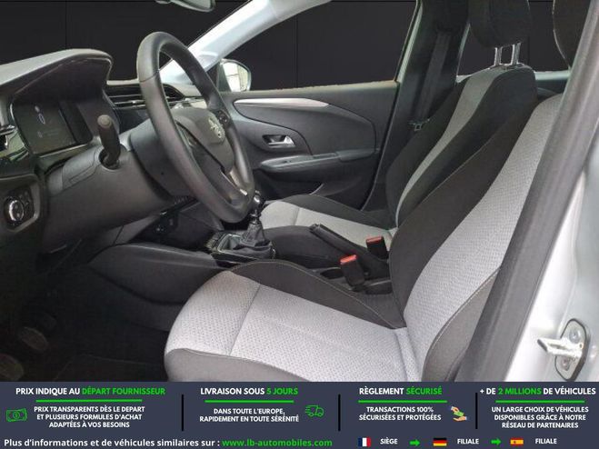 Opel Corsa 1.2 Turbo 100 ch BVM Argent� M�tallique de 2025