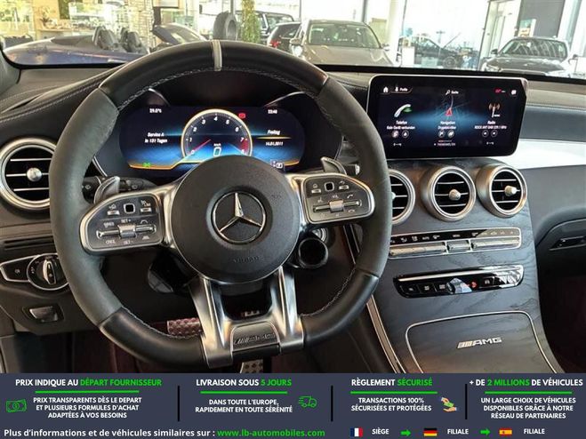 Mercedes GLC 63 S AMG BVA 4Matic+ Bleu M�tallique de 2021