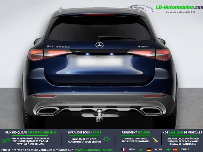 Mercedes GLC 300 de BVA 4Matic Bleu M�tallique de 2023