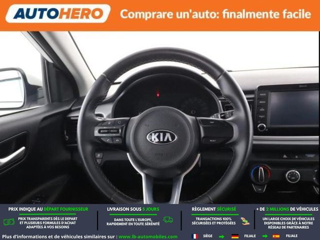 Kia Rio 1.2L 84 ch Blanc M�tallique de 2020