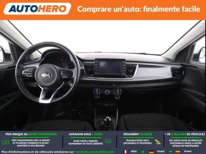 Kia Rio 1.2L 84 ch Blanc M�tallique de 2020