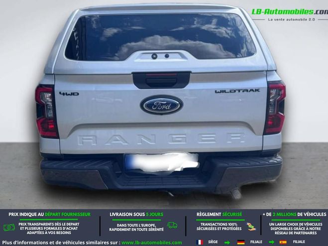 Ford Ranger DOUBLE CABINE 2.0 205 CH BVA e-4WD Argent� M�tallique de 2024