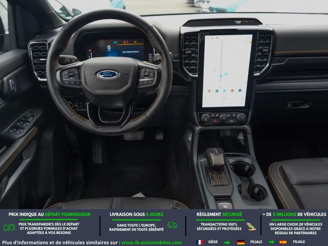 Ford Ranger DOUBLE CABINE 2.0 205 CH BVA e-4WD Gris M�tallique de 2023