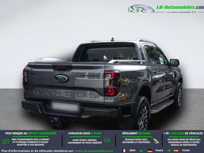 Ford Ranger DOUBLE CABINE 2.0 205 CH BVA e-4WD Gris M�tallique de 2023