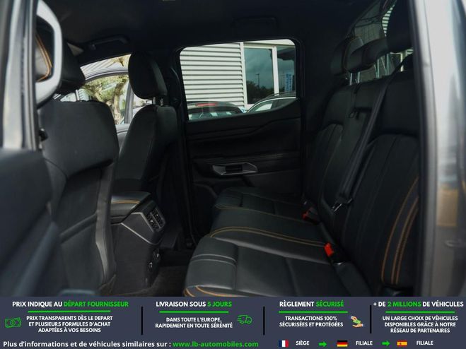 Ford Ranger DOUBLE CABINE 2.0 205 CH BVA e-4WD Gris M�tallique de 2023