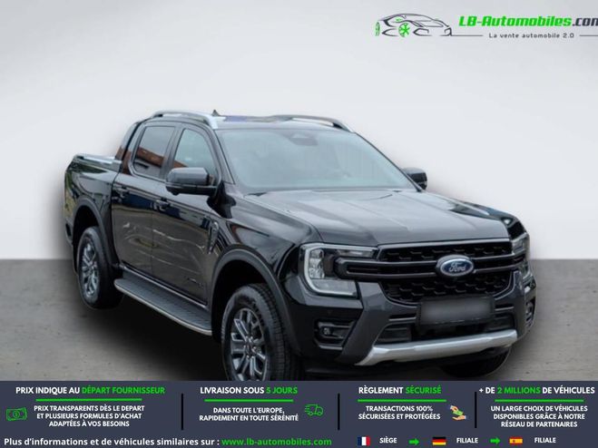 Ford Ranger DOUBLE CABINE 2.0 205 CH BVA e-4WD Noir M�tallique de 2023