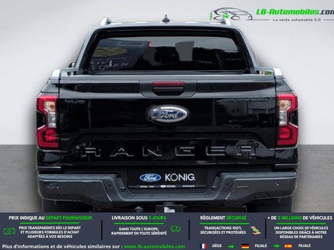 Ford Ranger DOUBLE CABINE 2.0 205 CH BVA e-4WD Noir M�tallique de 2023