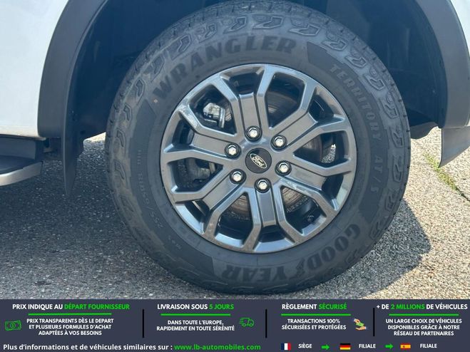 Ford Ranger DOUBLE CABINE 2.0 205 CH BVA e-4WD Blanc de 2023