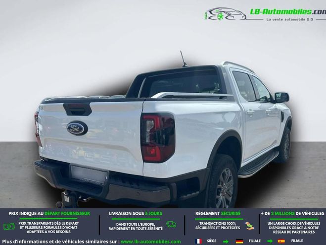Ford Ranger DOUBLE CABINE 2.0 205 CH BVA e-4WD Blanc de 2023