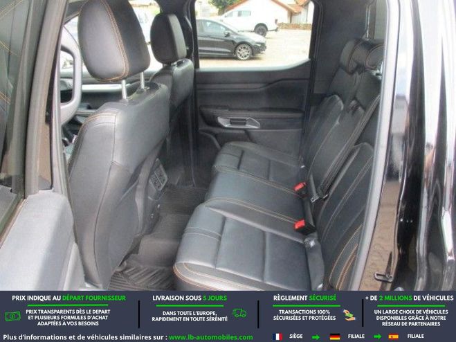 Ford Ranger DOUBLE CABINE 2.0 205 CH BVA e-4WD Noir M�tallique de 2023