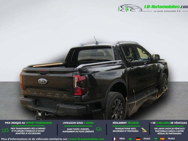 Ford Ranger DOUBLE CABINE 2.0 205 CH BVA e-4WD Noir M�tallique de 2023