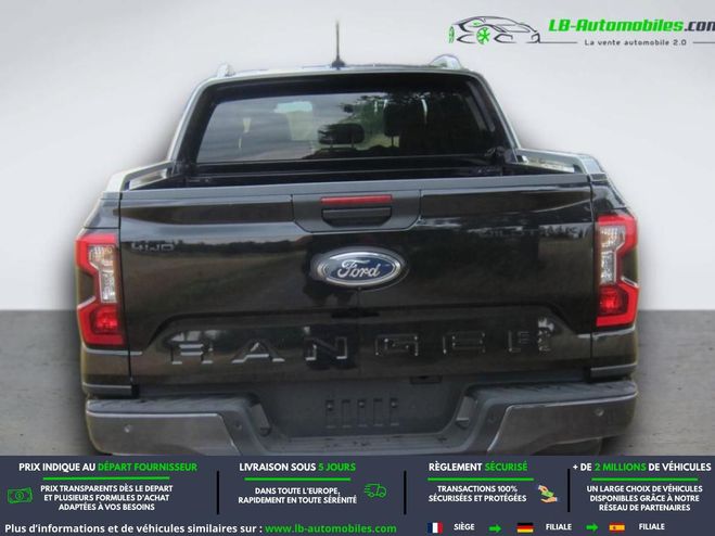 Ford Ranger DOUBLE CABINE 2.0 205 CH BVA e-4WD Noir M�tallique de 2023