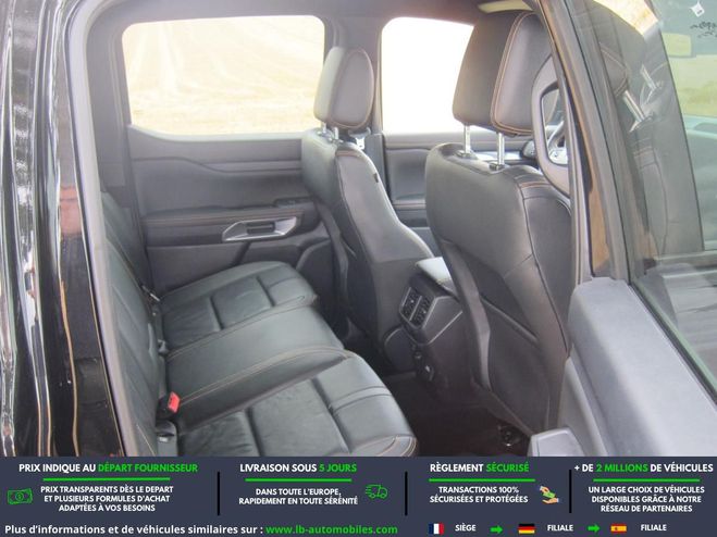 Ford Ranger DOUBLE CABINE 2.0 205 CH BVA e-4WD Noir M�tallique de 2023