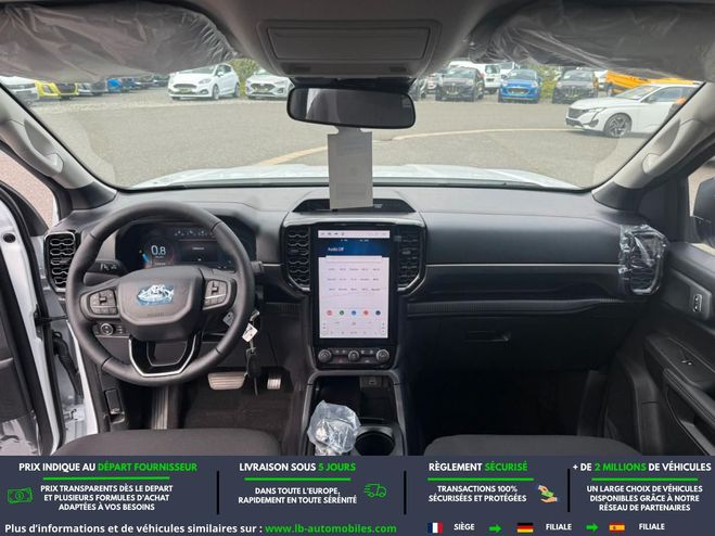 Ford Ranger DOUBLE CABINE 3.0 V6 240 CH BVA e-4WD Blanc M�tallique de 2026
