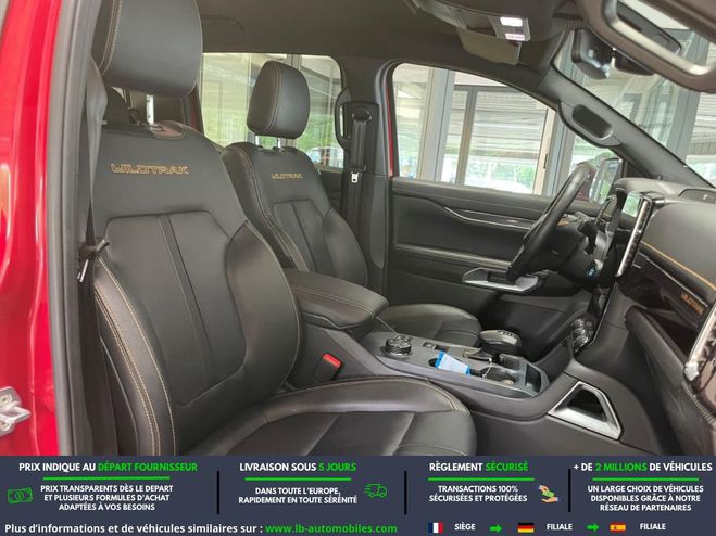 Ford Ranger DOUBLE CABINE 2.0 205 CH BVA e-4WD Rouge M�tallique de 2023