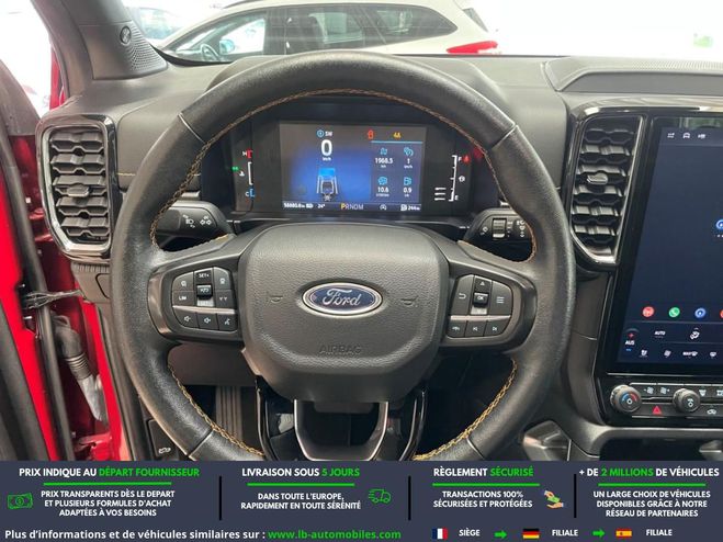 Ford Ranger DOUBLE CABINE 2.0 205 CH BVA e-4WD Rouge M�tallique de 2023