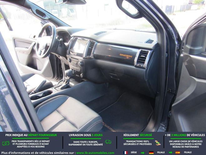 Ford Ranger DOUBLE CABINE 3.2 200 4X4 BVA Gris M�tallique de 2020