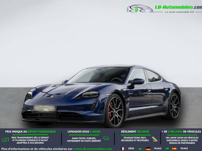 Porsche Taycan 4S 571 ch Bleu M�tallique de 2023