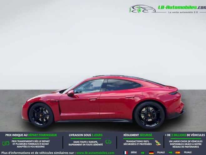 Porsche Taycan 4S 571 ch Rouge de 2022