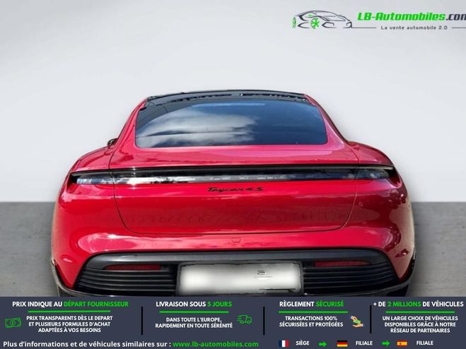 Porsche Taycan 4S 571 ch Rouge de 2022