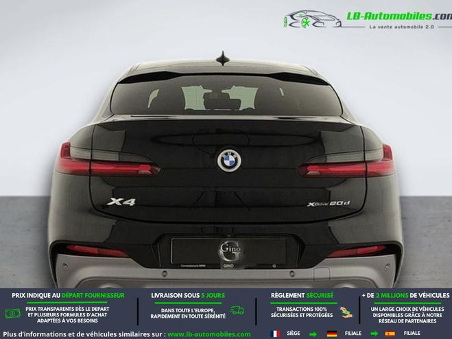 BMW X4 xDrive20d 190 ch BVA Noir de 2020
