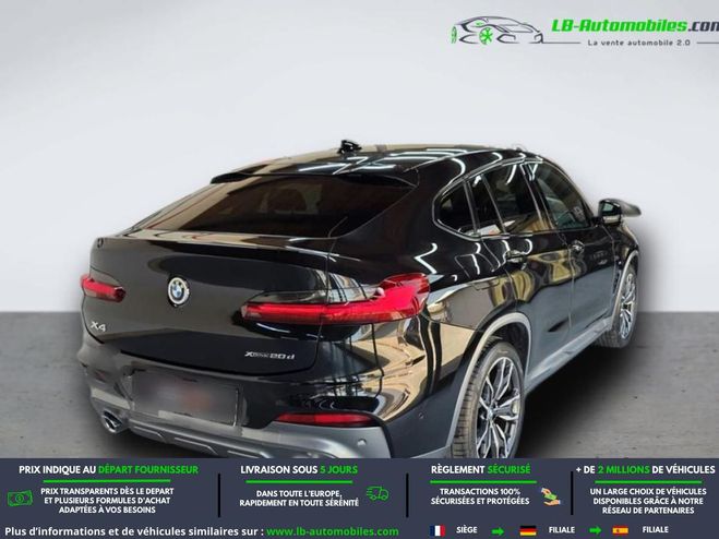 BMW X4 xDrive20d 190 ch BVA Bleu M�tallique de 2019