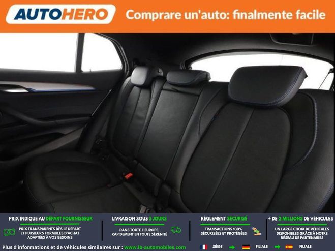 BMW X2 sDrive 18i 140 ch BVA Blanc M�tallique de 2018