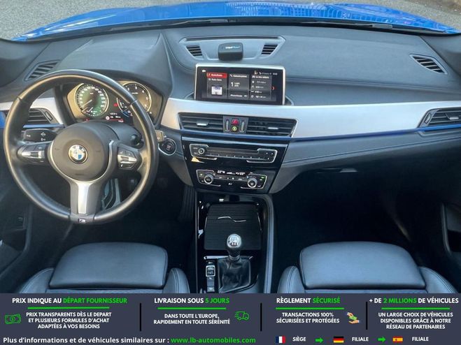 BMW X1 sDrive 18d 150 ch Bleu M�tallique de 2020