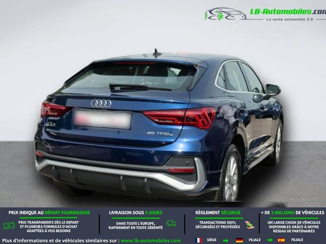 Audi Q3 45 TFSIe 245 ch BVA Bleu M�tallique de 2023
