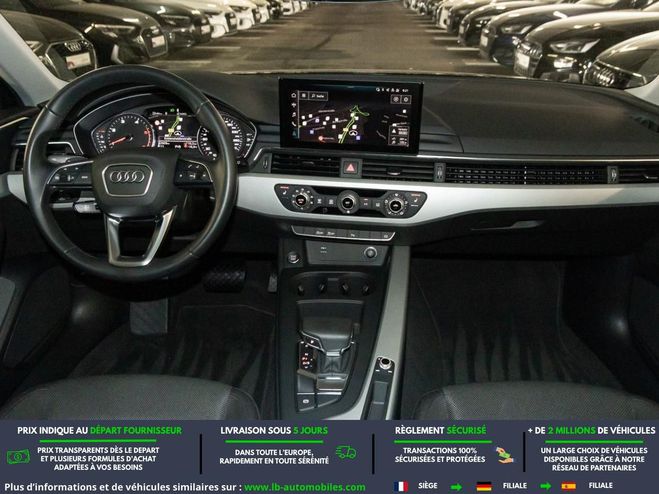 Audi A4 35 TDI 163 BVA Noir de 2023