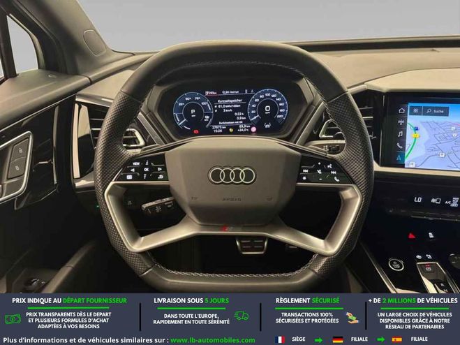 Audi Q4 50 299 ch 82 kWh quattro Bleu M�tallique de 2023