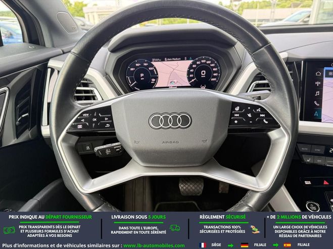 Audi Q4 50 299 ch 82 kWh quattro Noir M�tallique de 2023