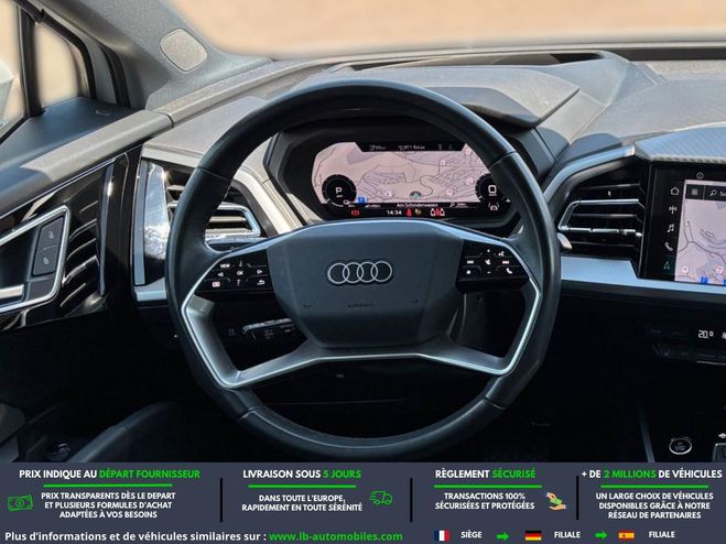 Audi Q4 40 204 ch 82 kW Blanc M�tallique de 2023