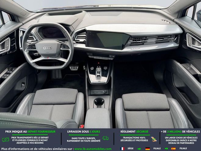 Audi Q4 50 299 ch 82 kWh quattro Bleu M�tallique de 2022