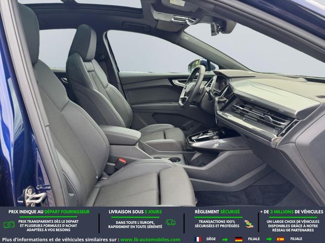 Audi Q4 50 299 ch 82 kWh quattro Bleu M�tallique de 2022