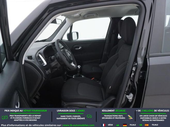 Jeep Renegade 1.6 Multijet 120 ch Noir de 2021
