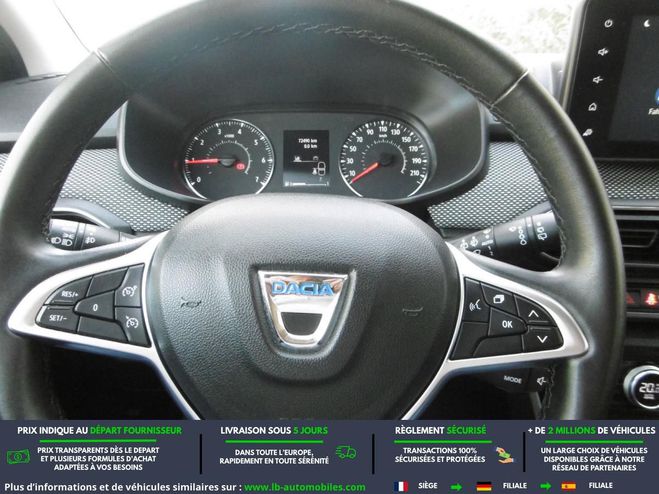 Dacia Jogger TCe 110 7 places Noir de 2022