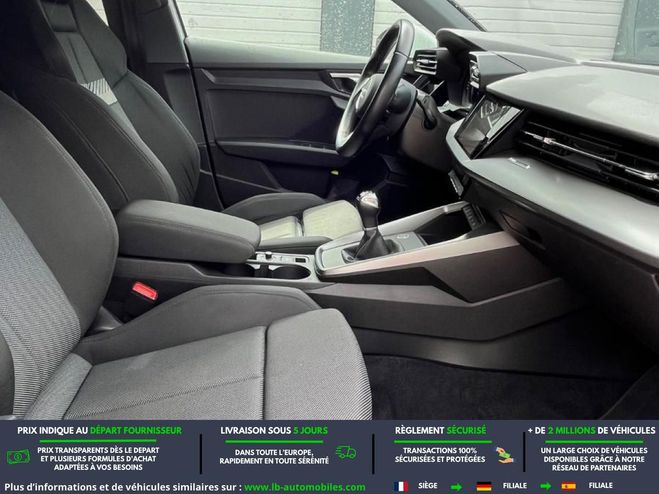 Audi A3 30 TDI 116 BVM Blanc de 2023