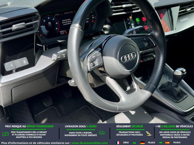 Audi A3 30 TDI 116 BVM Blanc de 2023
