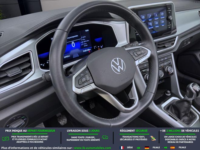 Volkswagen T-Roc Cabriolet 1.0 TSI 110 Start/Stop BVM Blanc de 2022