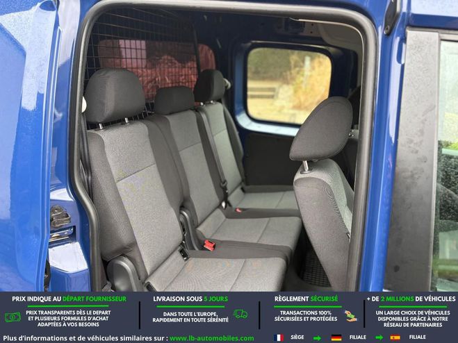 Volkswagen Caddy 102 ch BVM Bleu de 2019