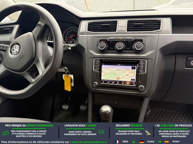 Volkswagen Caddy 102 ch BVM Bleu de 2019