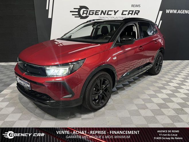 Opel Grandland X 1.5 CDTI - 130 - BVA - S&S GS Line- CARP ROUGE FONCE de 2022