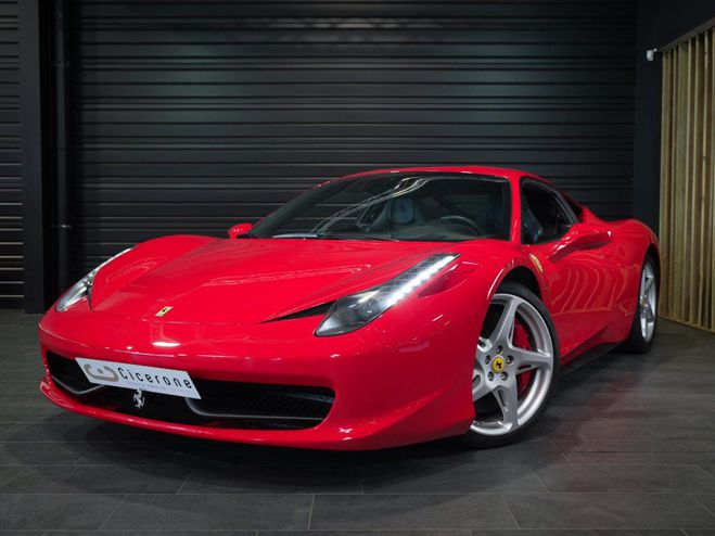 Ferrari 458 Italia 4.5 V8 Bo�te F1 Rouge Rosso Corsa de 2010