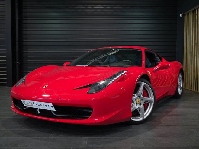 Ferrari 458 Italia 4.5 V8 Bo�te F1 Rouge Rosso Corsa de 2010