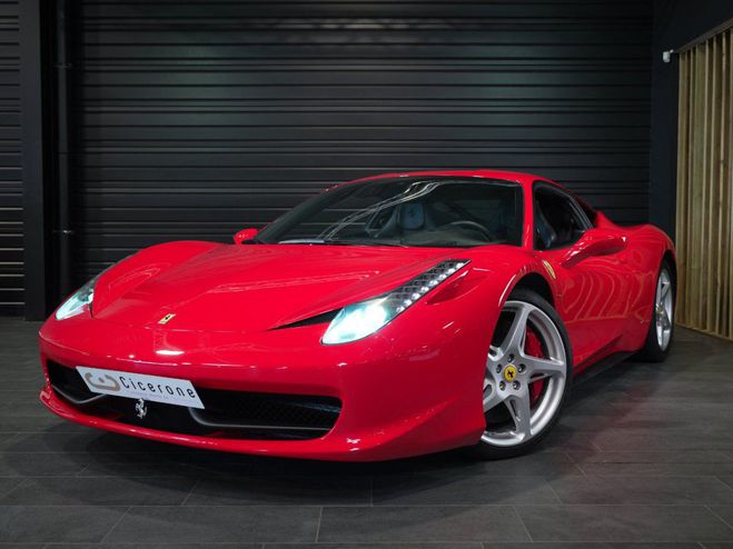 Ferrari 458 Italia 4.5 V8 Bo�te F1 Rouge Rosso Corsa de 2010