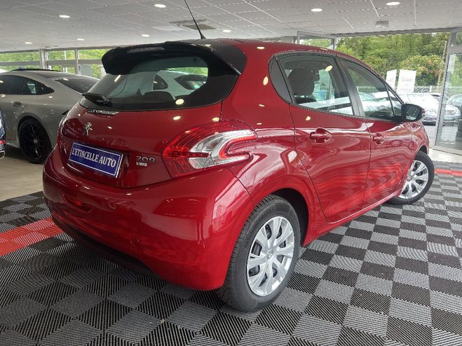 Peugeot 208 1.6 e-HDi 92ch BVM5 Active Rouge de 2014