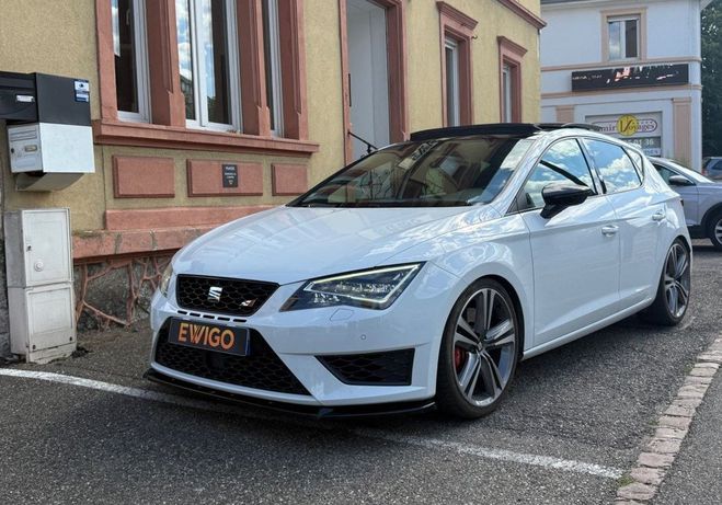 Seat Leon 2.0 TSI 290 CUPRA DSG BVA CAMERA DE RECU Blanc de 2016