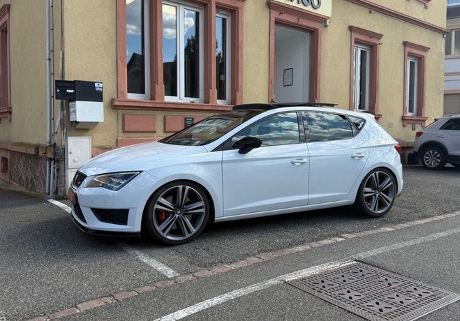 Seat Leon 2.0 TSI 290 CUPRA DSG BVA CAMERA DE RECU Blanc de 2016
