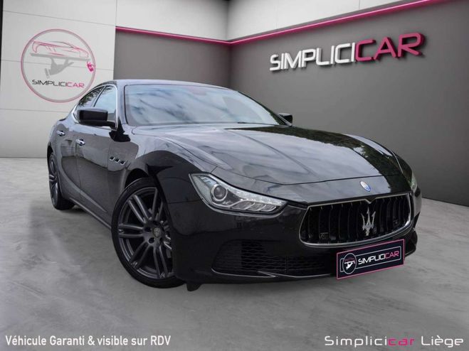 Maserati Ghibli 3.0 D Noir M�tallis� de 